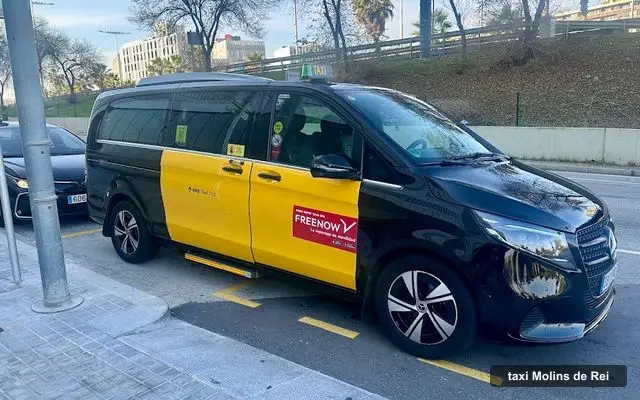 Aerotaxi Mercedes Barcelona, servicio de taxi en Molins de Rei