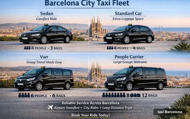 Barcelona City Taxi, servicio de taxi en Barcelona