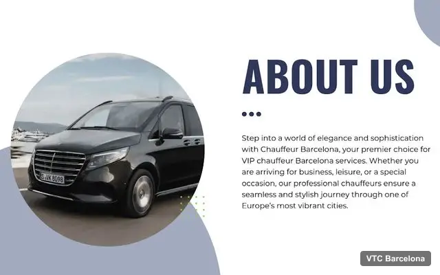 Chauffeur Barcelona, servicio de VTC en Barcelona