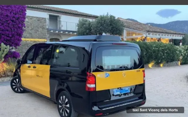 Juan Martinez Campaña, servicio de taxi en Sant Vicenç dels Horts