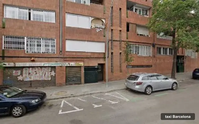 Pedro Rodríguez Mata, servei de taxi a Barcelona