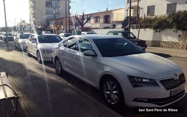 radio taxi ribes 24h, servicio de taxi en Sant Pere de Ribes