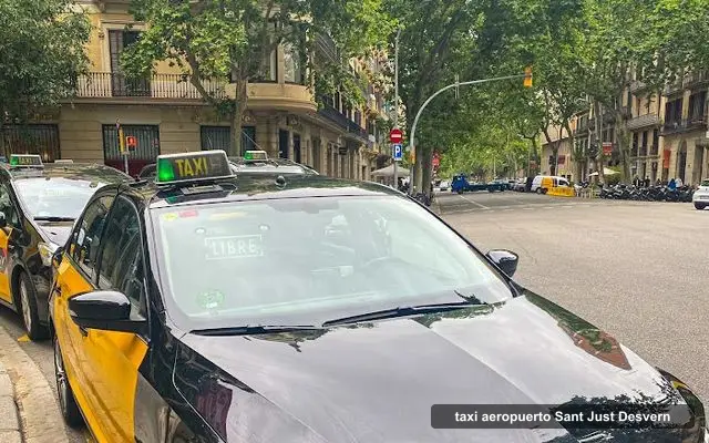 Taxi 2 Airport Barcelona, servicio de taxi al aeropuerto en Sant Just Desvern
