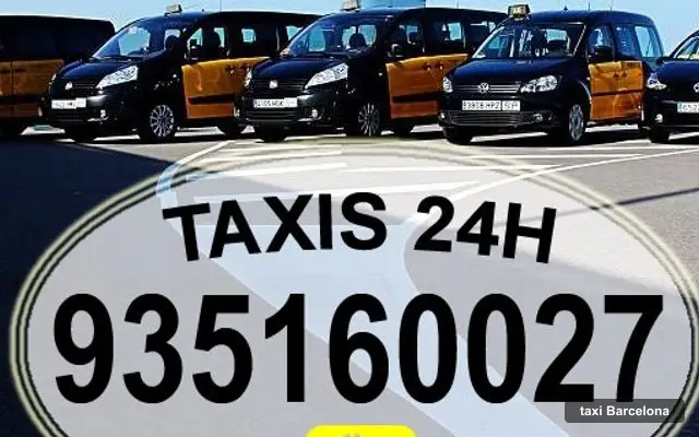 Taxi 24 Horas, servicio de taxi en Barcelona
