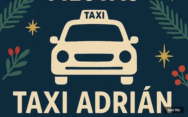 TAXI ADRIAN 24H, servicio de taxi en Vic