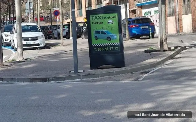Taxi Berga, servicio de taxi en Sant Joan de Vilatorrada