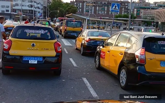 Taxi Disponible, servicio de taxi en Sant Just Desvern