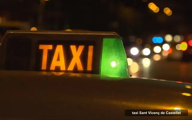 TAXI ISMAEL SANT, servicio de taxi en Sant Vicenç de Castellet