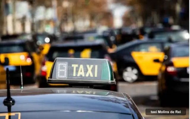 Taxi Molins de Rei, servicio de taxi en Molins de Rei