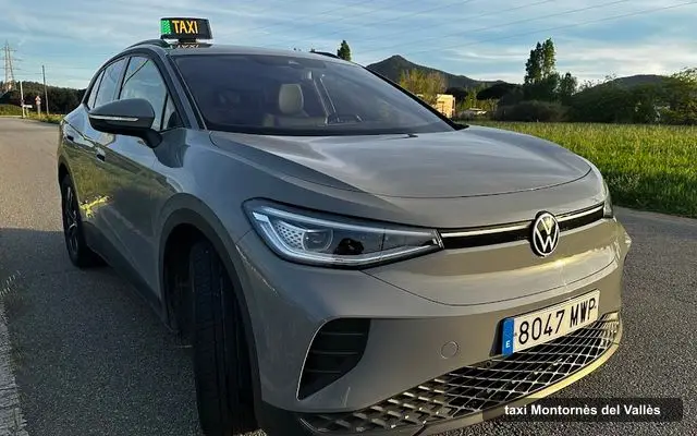 TAXI MONTORNÈS MIREIA CEACERO 24h ID4 Volkswagen, servicio de taxi en Montornès del Vallès