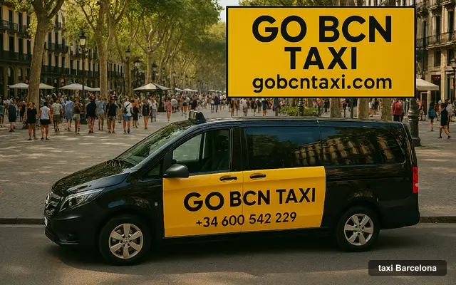 Taxi Rambla Sr. Josep / taxi Barcelona / taxi airport, servicio de taxi en Barcelona