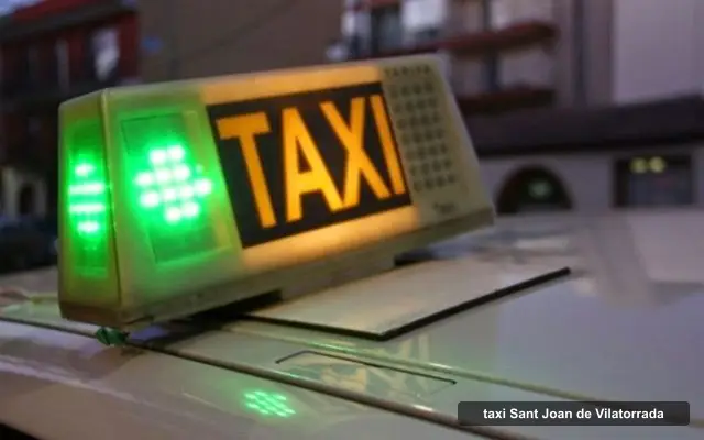 Taxi Reche Igualada, servicio de taxi en Sant Joan de Vilatorrada
