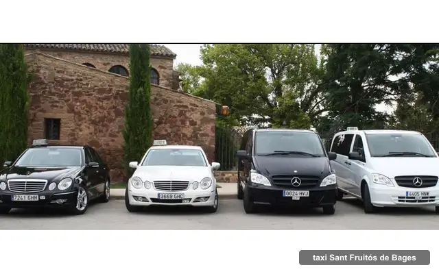 Taxi Sant Fruitós, servicio de taxi en Sant Fruitós de Bages