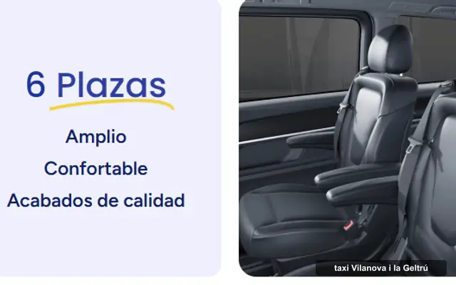 Taxi Vilanova Ramon Mesa, servicio de taxi en Vilanova i la Geltrú