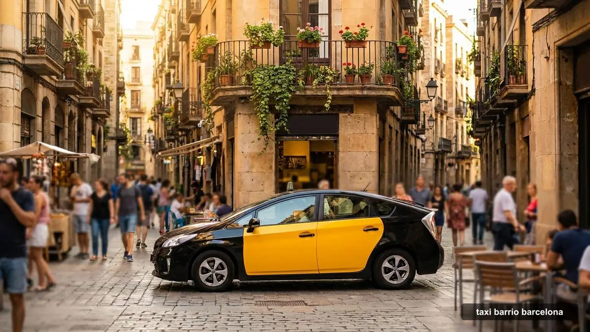 Taxi a l'Eixample
