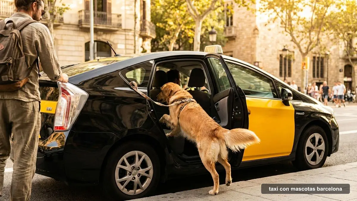 Pet friendly taxi in Barcelona